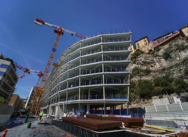 Ilot Pasteur chantier Razel Bec Monaco