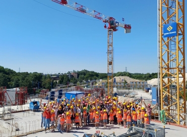 Groupe des 70 collaborateurs ayant participés a l'évenement