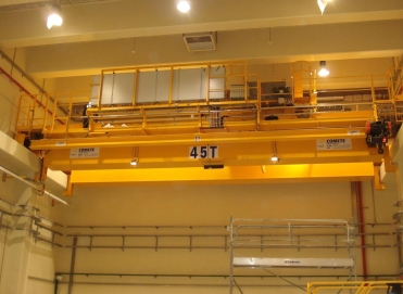 CEA Cadarache - Projet STEP Pont roulant 45T