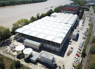 Centre de tri des déchets Véolia à Bègles (33)