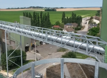 bâtiment agricole dans l'Eure