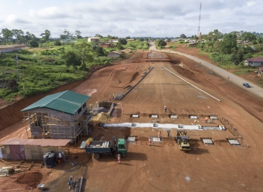 Nkometou Razel Cameroun peage route travaux afrique