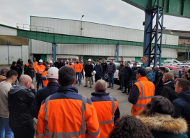 Discours du directeur de CJP en extérieur