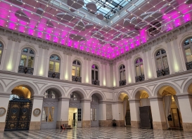 Hall d'entrée d'un hôtel luxieux