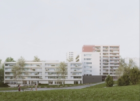 Renouvellement urbain du quartier Croix Rouge à Reims (51) 1
