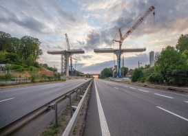 Razel-Bec Ligne 18 Pont RN118 travaux viaduc ile de france saclay