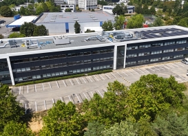 Extension et rénovation bâtiment d'enseignement AFTEC à Rennes, Ille-et-Vilaine (35), Bretagne - conception et réalisation Espace Engineering Fayat, contractant général et maître d'oeuvre