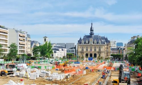 aménagement du cœur de ville de Vincennes val de marne
