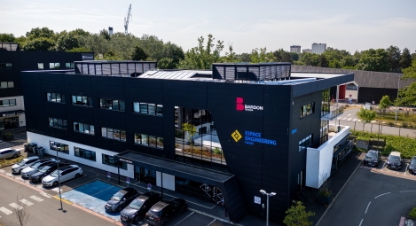 Bâtiments de bureaux Parc Alcyone à Rennes, Ille-et-Vilaine (35), Bretagne - Conception et réalisation Espace Engineering Fayat, contractant général et maître d'œuvre