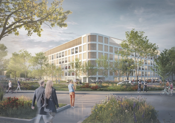 PERSPECTIVE PARKING SILO VALENCIENNES