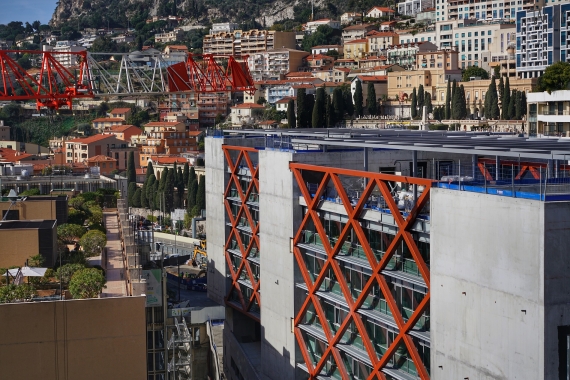 Ilot Pasteur chantier Razel Bec Monaco