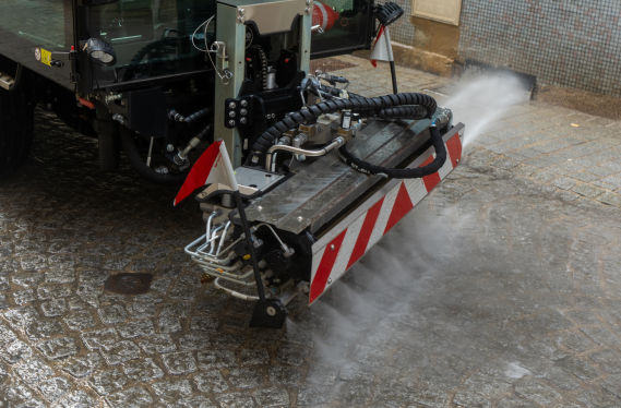 E2W focus avant de la machine