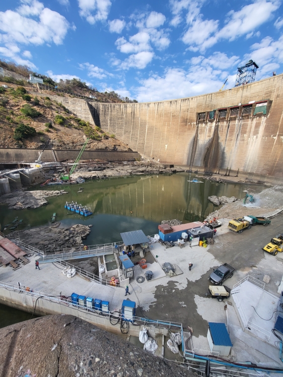 Razel-Bec Barrage Kariba Zambie