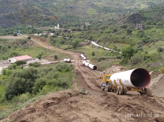 Barrage Tabellout Algerie Razel Bec
