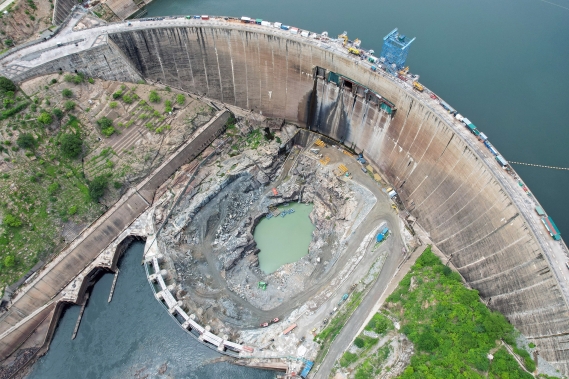 Razel-Bec Barrage Kariba Zambie
