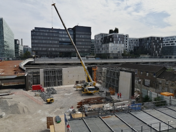 Pont de la Salpetriere Paris travaux razel bec