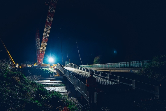Passerelle de la bâtie