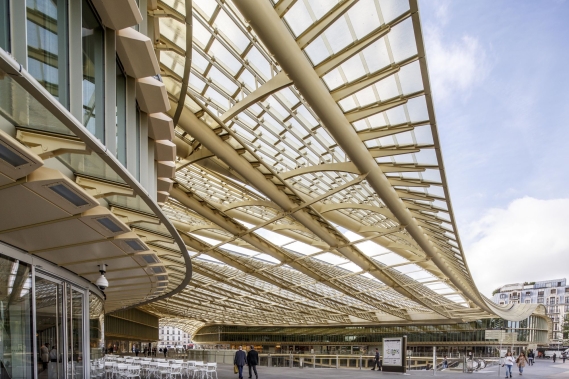 Canopée de paris extérieur