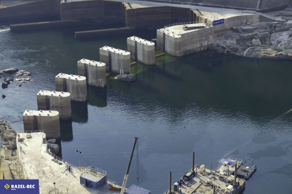 Barrage de Kariba Zambie Razel-Bec