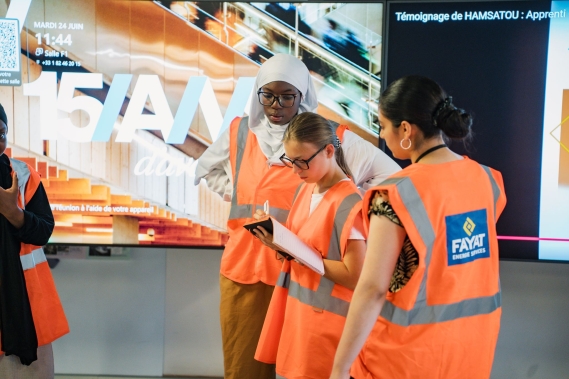 Stagiaires seconde - Fabrique du métro