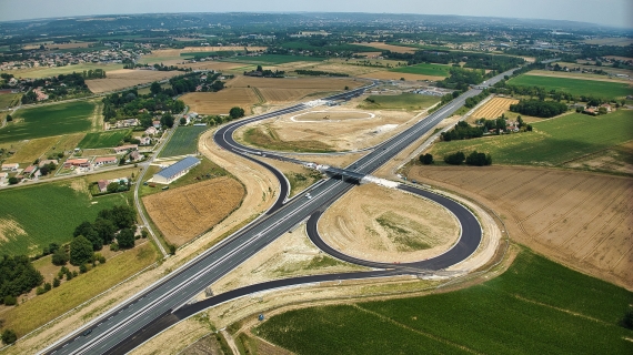 Echangeur Agen Ouest A62 Razel Bec
