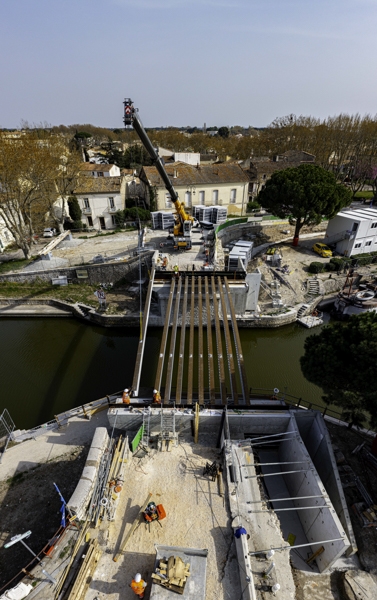 Pont de provence Aigues Mortes rénovation Razel Bec