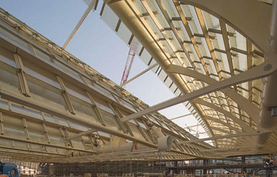 Canopée de paris extérieur