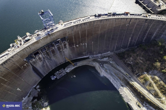 Barrage de Kariba Zambie Razel-Bec