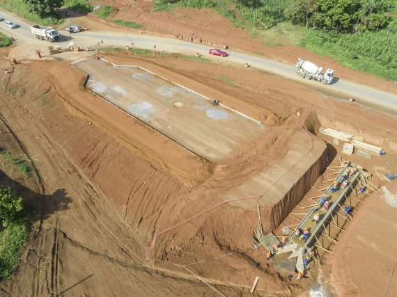 Nkometou Razel Cameroun peage route travaux afrique