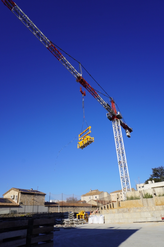 Razel-Bec Réunion chantier Cadereaux de Nîmes
