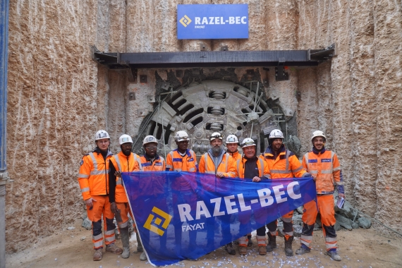 Razel-Bec Réunion chantier Cadereaux de Nîmes