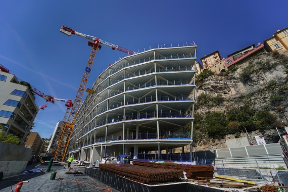 Ilot Pasteur chantier Razel Bec Monaco