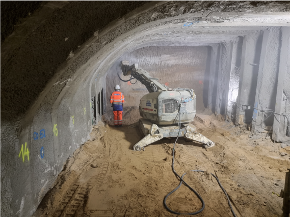 Modernisation de la station métro Saint Charles Marseille travaux Razel Bec