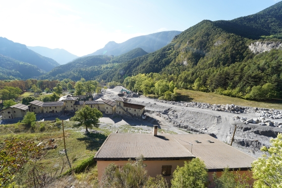 Travaus d'urgence tempête Alex vallée Rora Razel Bec