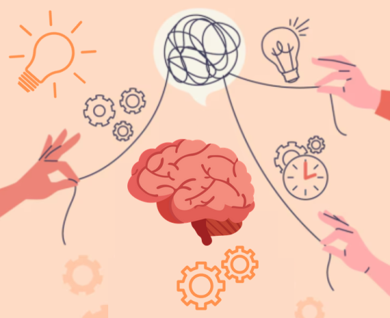 dessin d'un cerveau
