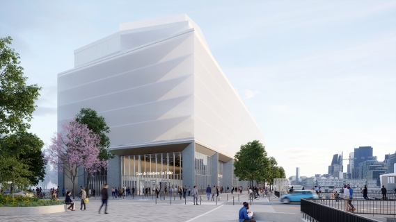 Gare Nanterre La Folie - JFS Architectes - Societe du Grand Paris