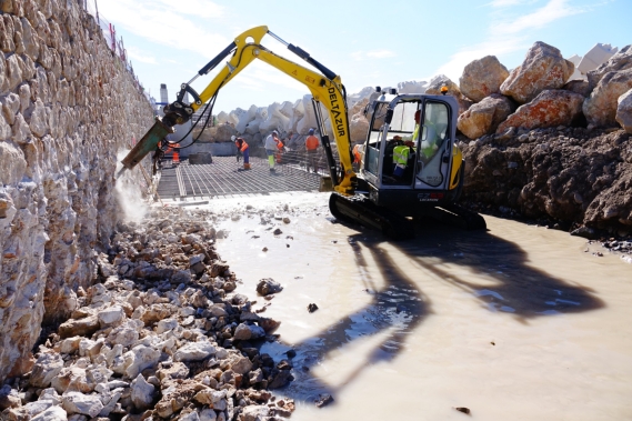 Razel Bec Digue Laubeuf Cannes