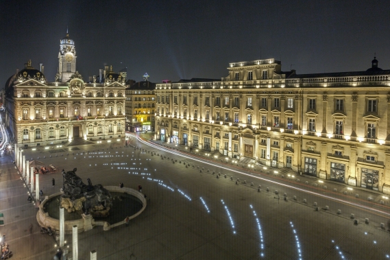 Rénovation places de terreaux Lyon Razel Bec