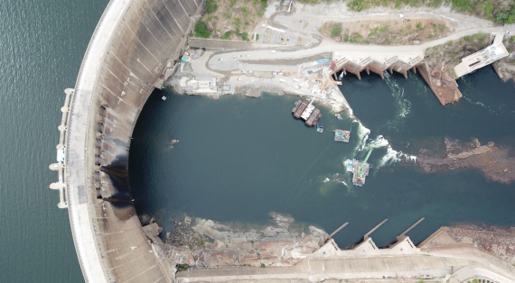 Razel-Bec Barrage Kariba Zambie