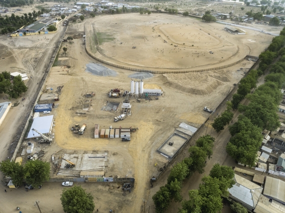 Travaux de voiries Maroua