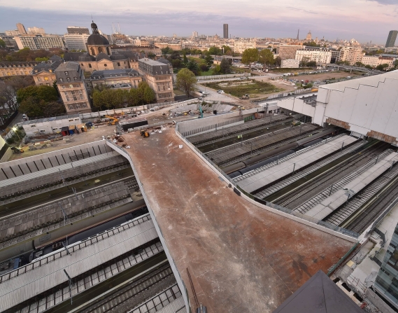 Pont de la Salpetriere Paris travaux razel bec
