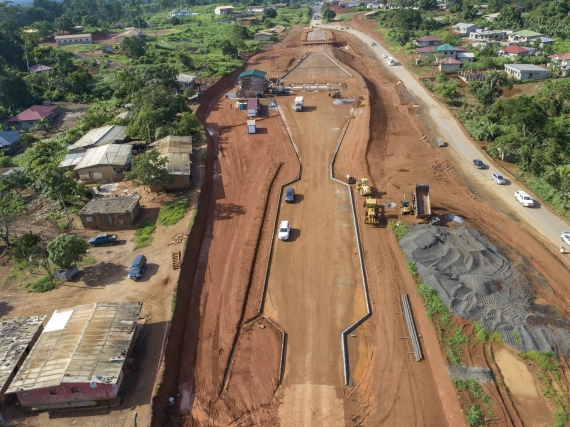 Nkometou Razel Cameroun peage route travaux afrique