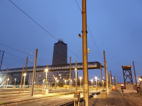 Franchissement Urbain Pleyel travaux