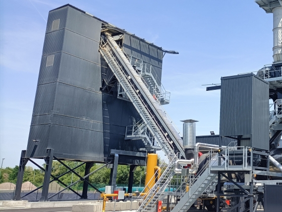 Stockage enrobés fixe Ermont