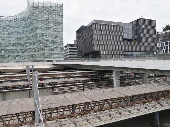 Pont de la Salpetriere Paris travaux razel bec