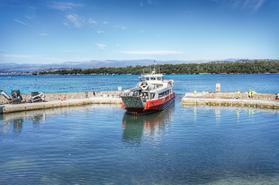 Un chantier maritime à fortes contraintes Razel-Bec