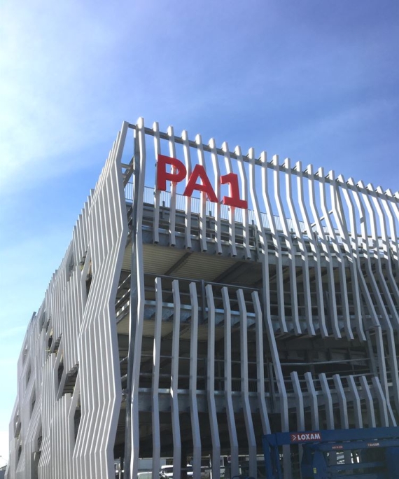 parking du MIN de Rungis