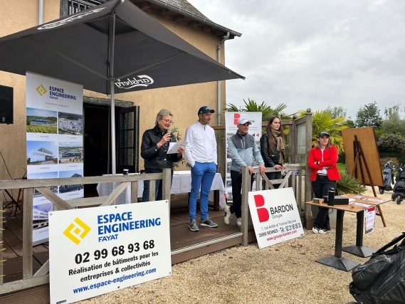 Photo tournoi de golf 2026 au Golf de La Freslonnière, Le Rheu par Espace Engineering Fayat - contractant général et maître d'oeuvre - conception et réalisation