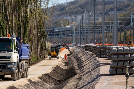 EOLE - 3ème voie Mantes-la-Jolie Razel Bec Travaux