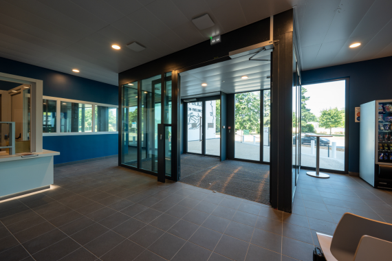 Vue intérieur du commissariat de Elancourt